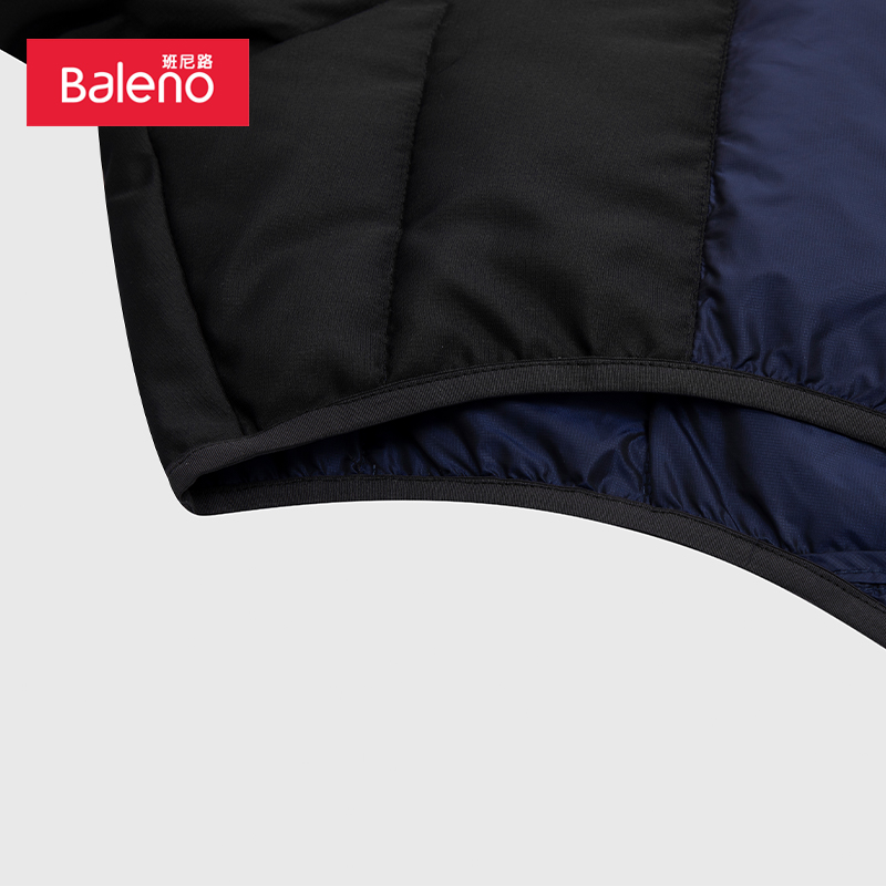 班尼路时尚潮流男装夹棉背心外套男休闲百搭夹棉背心男 - 图1