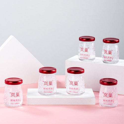 共30瓶 鲜炖即食冰糖燕窝孕妇营养滋补品月套餐产后月子恢复正品 - 图2