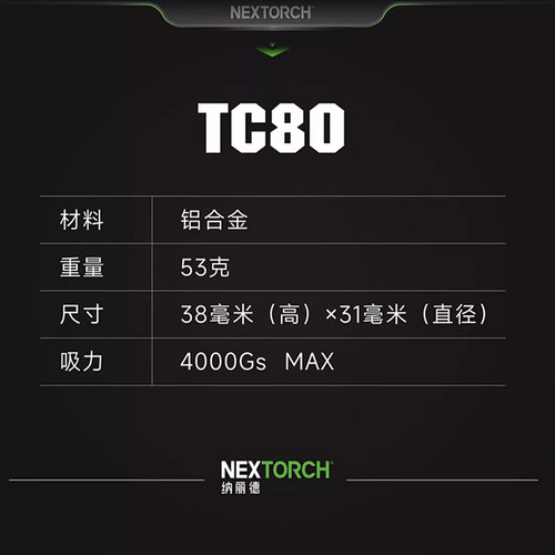 纳丽德TC80 磁吸尾盖 适配纳丽德P80/P81/P83/P84 - 图2