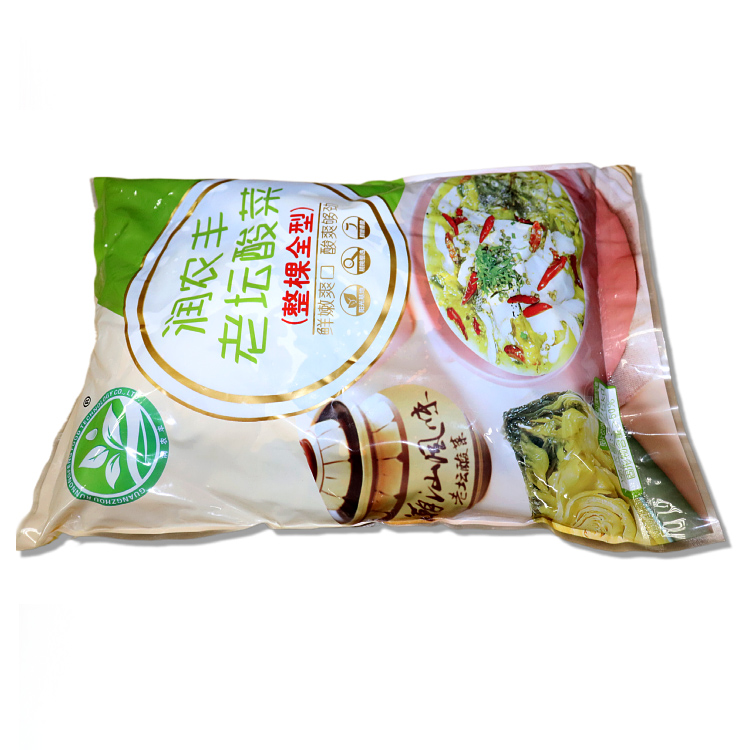 广东酸菜鱼食材正宗老坛腌制芥菜正品润农丰整颗袋装早餐下饭泡菜-图1