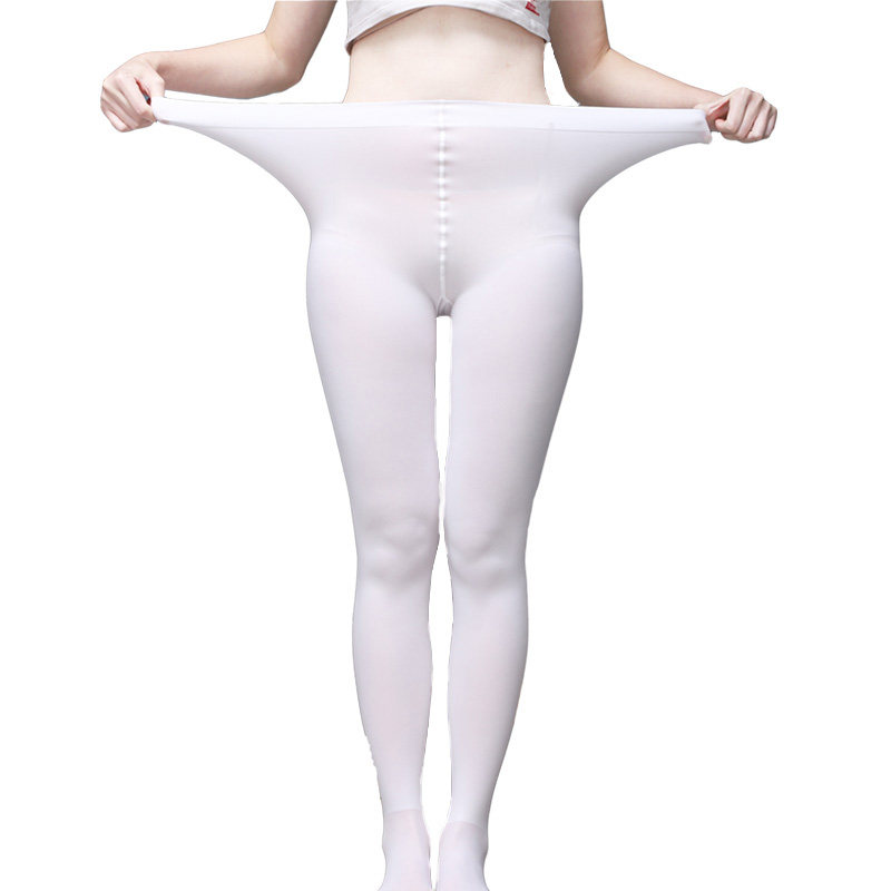 春秋白色加大码加长成人大人连裤袜 鹊桥星短袜/打底袜/丝袜/美腿袜