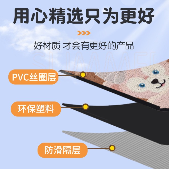 适用于立马露炫脚垫专用LM500DQZ-9脚踏垫丝圈防水防滑耐磨踏板垫 - 图2