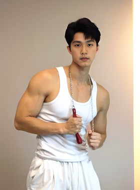 欧美时尚男士钛钢链子项链