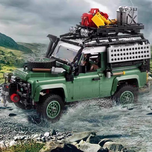 Suitable for LEGO Land Rover Defender 90 assembled building blocks off-road vehicle Jeep model difficult toy gift