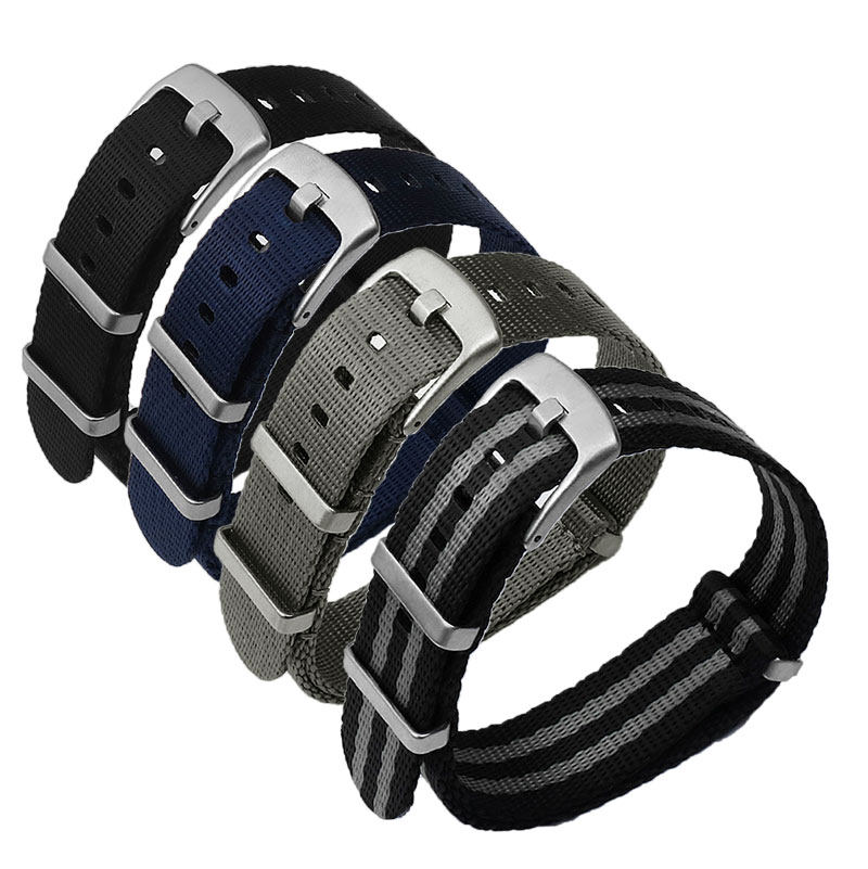 尼龙欧米茄海马300劳力士精工表带 凡努配件