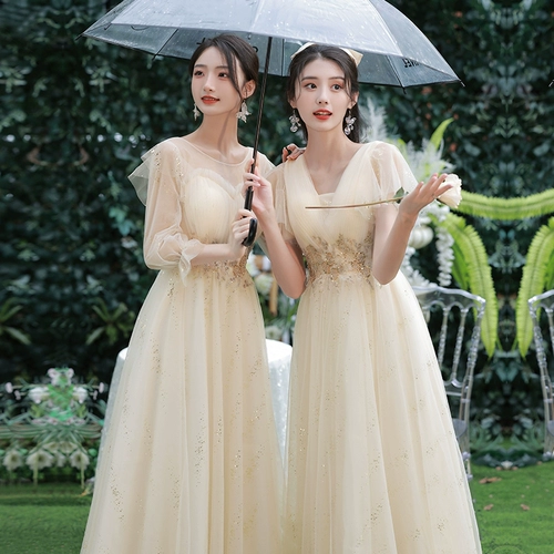 Летнее платье подружки невесты, вечернее платье, юбка, по фигуре, изысканный стиль