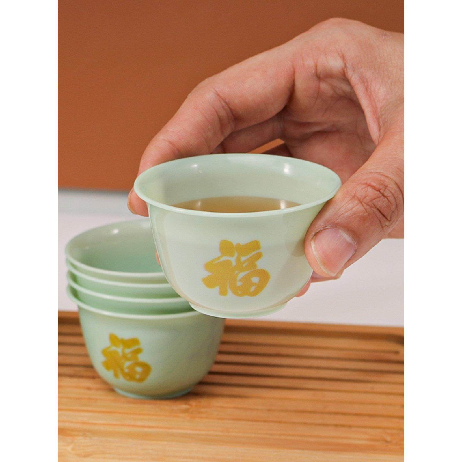 一次性功夫茶杯茶杯功夫茶小茶杯茶具加厚家用待客水杯品茗杯喝茶,淘宝优惠券,粉丝福利购,淘宝优惠卷