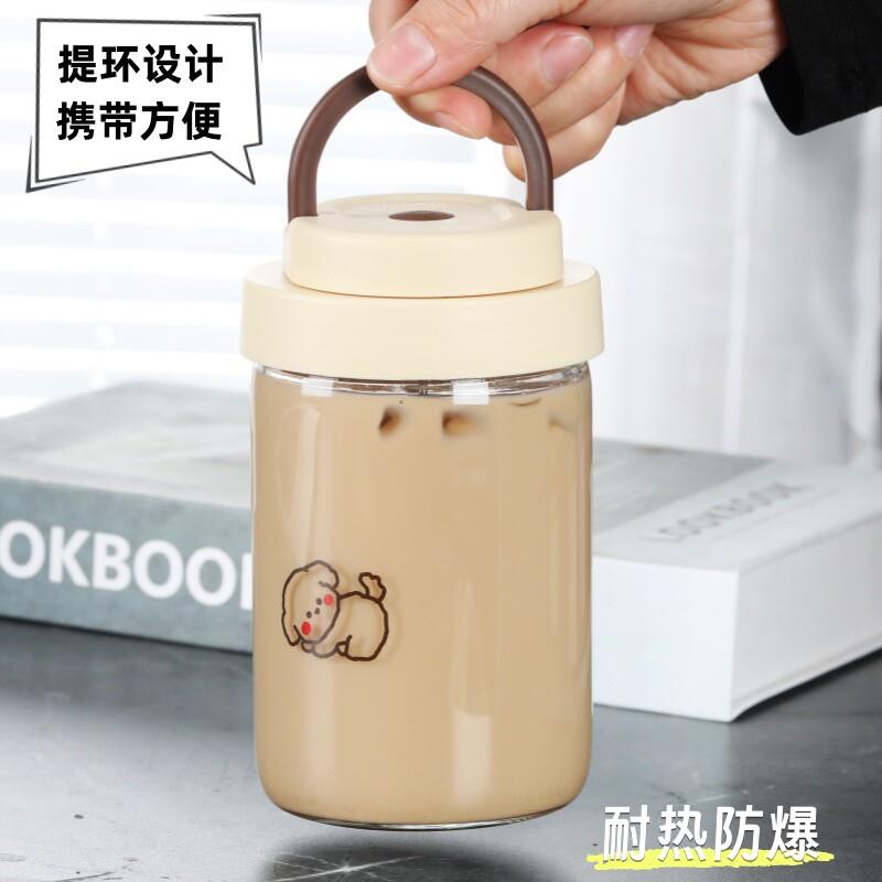 德国搅拌杯网红全自动电动摇摇杯便携蛋白粉奶粉咖啡水杯子耐热玻 - 图0