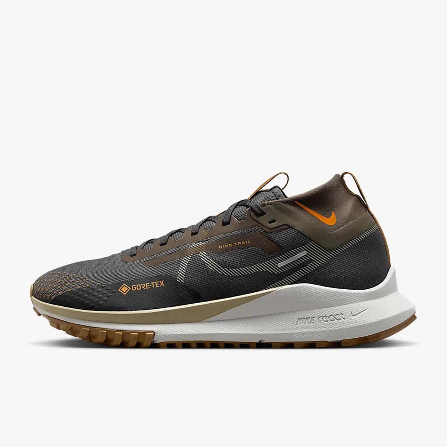 Nike/耐克正品 React Pegasus Trail 4 男子跑步鞋FD5841-001 - 图0