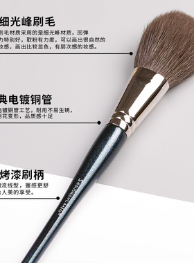 受受狼化妆刷五月q-2蜜粉刷羊毛
