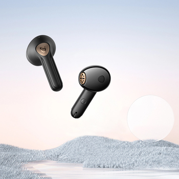 SoundPEATS泥炭Air4 Lite真无线蓝牙耳机半入耳超长待机蓝牙5.3新
