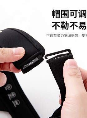 高档UV冰感防晒空顶帽定制logo