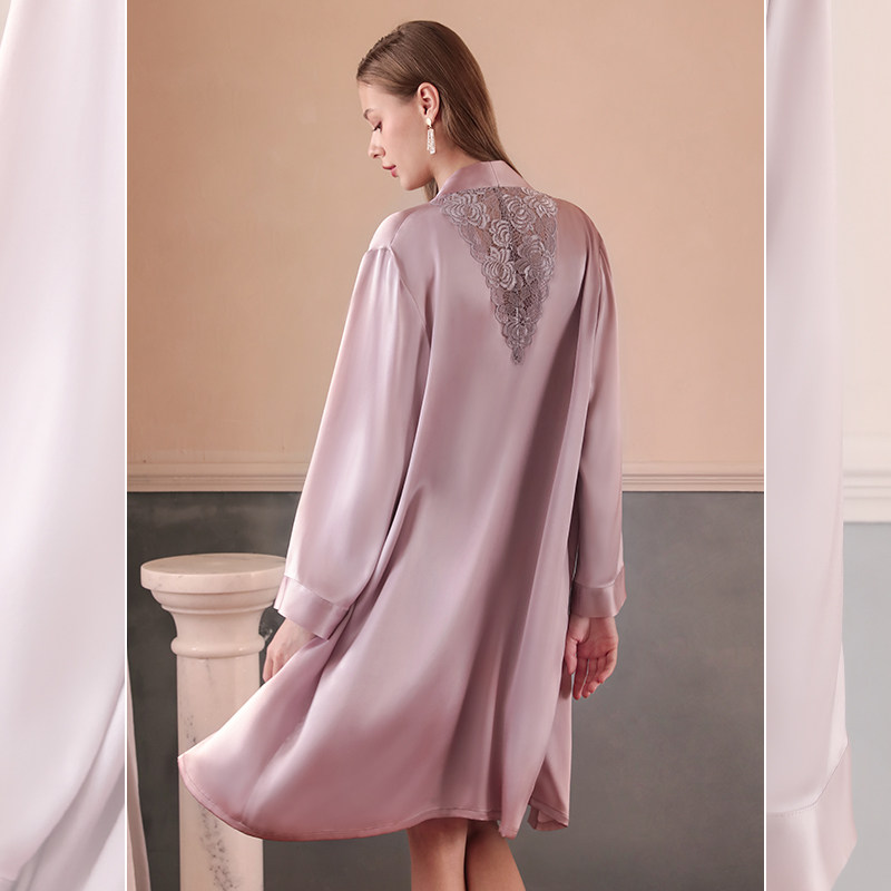 夏新款吊带桑蚕丝性感春秋情趣睡裙 逸质睡裙