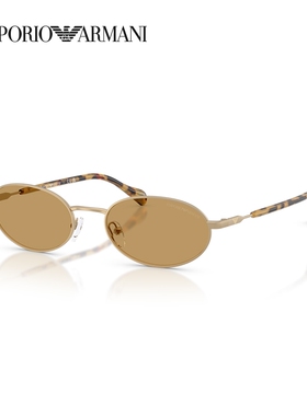 ARMANI/阿玛尼【2026春夏新品】太阳镜男款墨镜椭圆形眼镜0EA2175