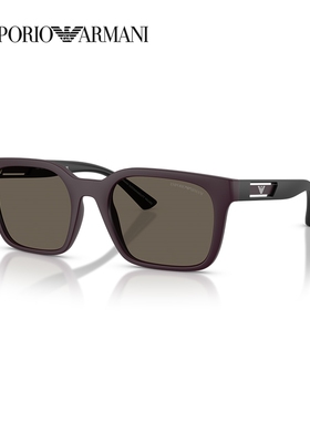 EMPORIO ARMANI【2026春夏新品】太阳镜男款墨镜方形眼镜0EA4269