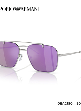 EMPORIOARMANI方形休闲男太阳镜