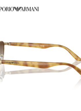 阿玛尼遮阳不规则个性女防晒墨镜