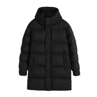 DIDIBOY中长款加厚男士羽绒服外套御寒保暖