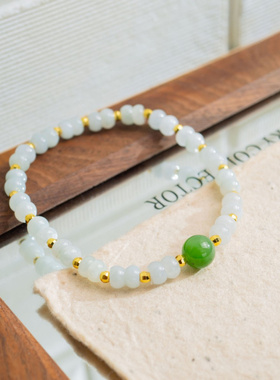 熹瑞翡翠算盘珠手串00