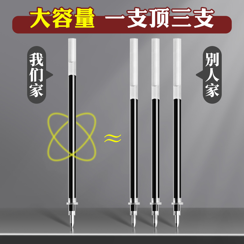 100 gel pens with 0.5 refill and 12 gel pens free