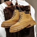 Martens, высокие сапоги подходит для мужчин и женщин на платформе, коллекция 2022, осенние, из натуральной кожи