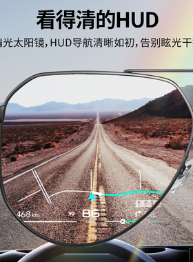 ZIPPO驾驶镜男防眩光变色hud抬显开车专用碳纤维太阳镜女款75865