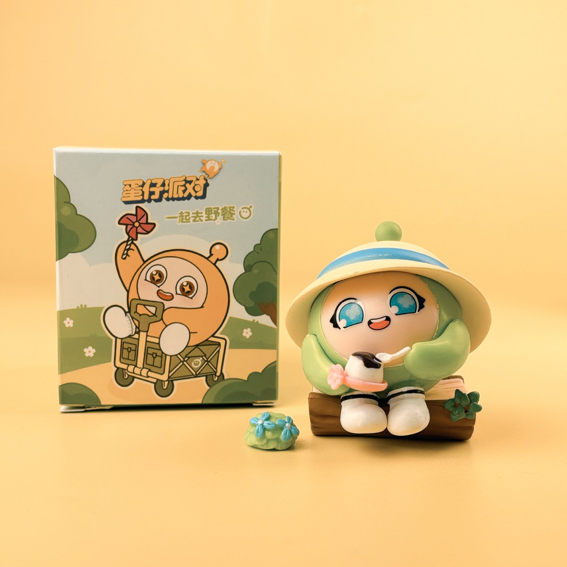 蛋仔派对手办蛋仔派对野餐系列盲盒周边公仔玩具摆件男女孩生日礼物潮玩手办