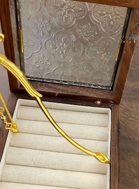 金店同款古法沙金凤凰发簪流苏步摇凤九同款新中式宫廷风发钗