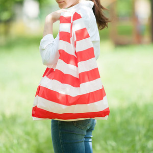 BAGGU购物袋 中号 男女大容量肩背款 便携折叠环保袋 可爱买菜包