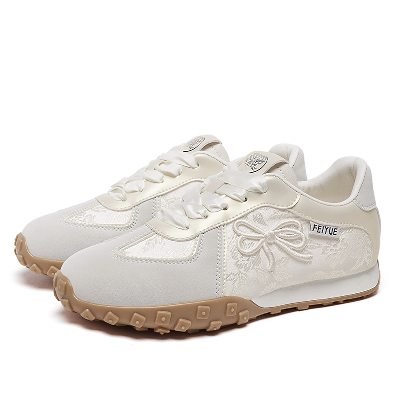 feiyue/飞跃德训鞋2025夏季新款国风时尚百搭板鞋透气休闲鞋女鞋