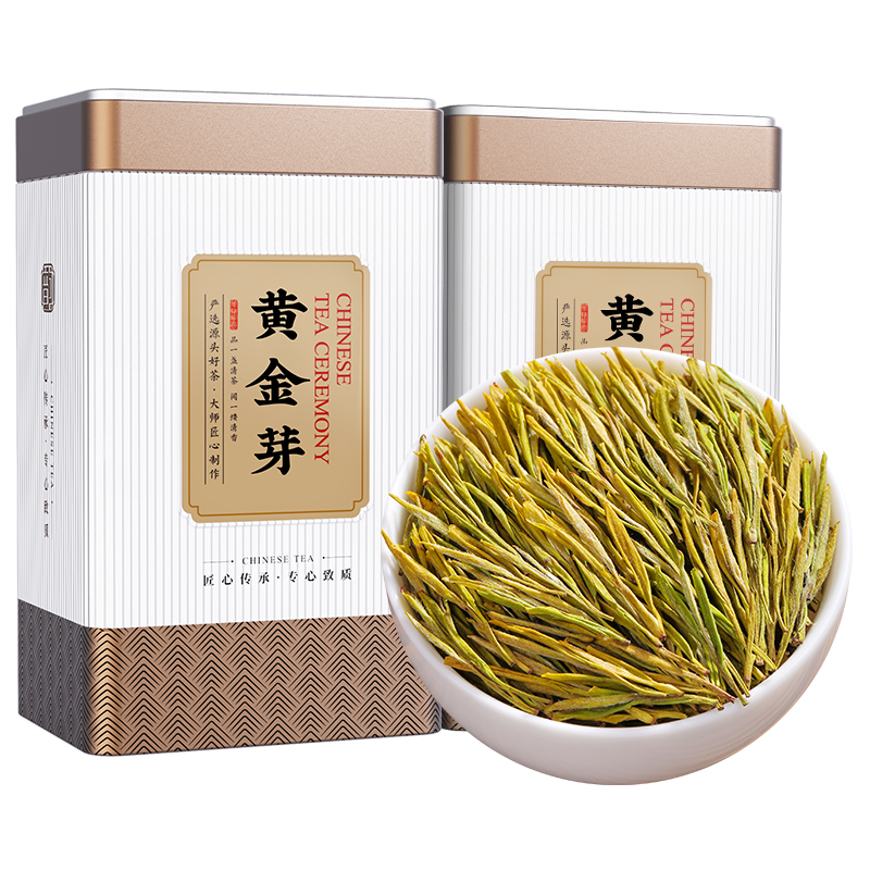 黄金芽2024年新茶特级明前绿茶安吉奶白茶正品官方旗舰店茶叶500g - 图3