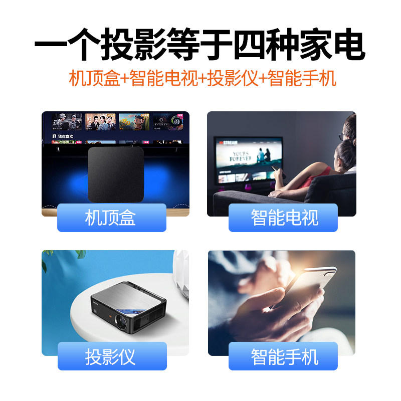 先科2021新款超高清4k小型投影仪 sast先科鹏赢投影机