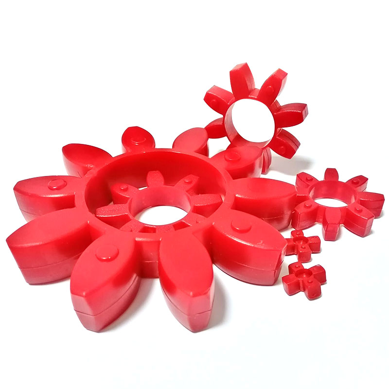 GR梅花垫星型联轴器八角聚氨酯减震垫弹性缓冲垫GS24/28/38/42/48 - 图3