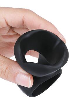 Liquid Petal Silicone Precision Lock Ring Male Penis Ring Al