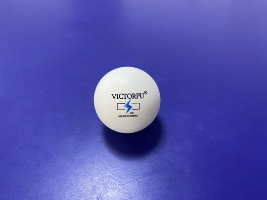 VICTORPU威克特蒲潮牌蓝色闪电乒乓球ABS专业X40+乒乓球一星1星