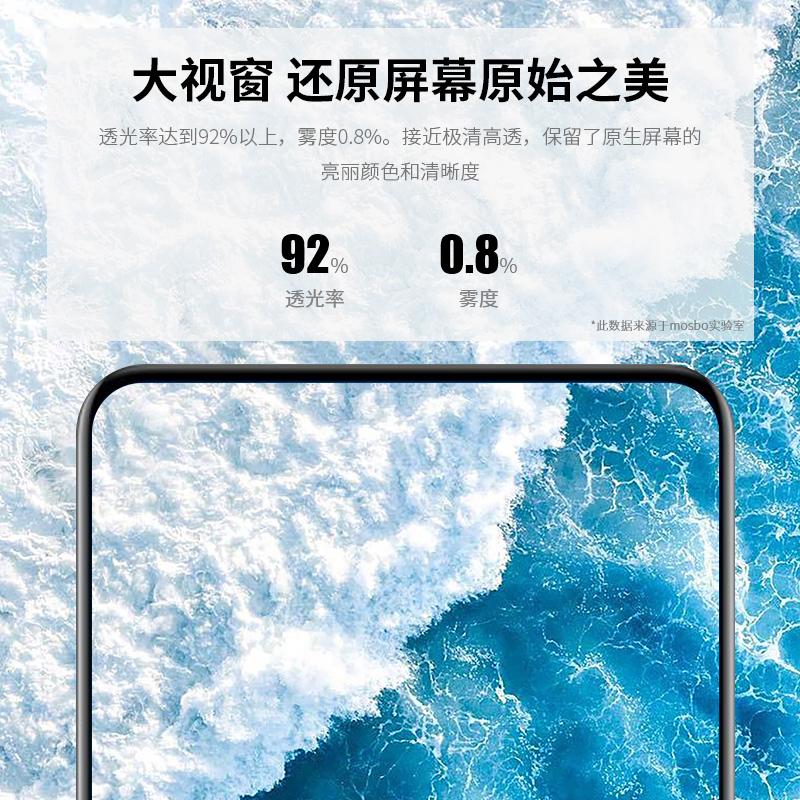 适用华为p40钢化膜p30pro+手机p20mate30meta40水凝nova7nove8全屏novo5por6se5i覆盖ipro畅享20plus贴膜m10-图0