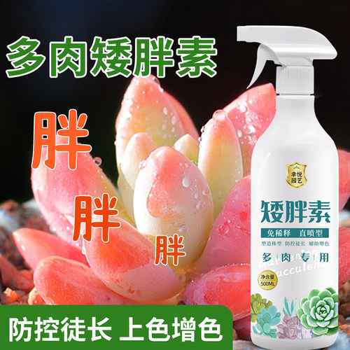 多肉专用矮胖素优芽素上色剂植物促芽增色剂防徒长壮矮素营养液肥 - 图1