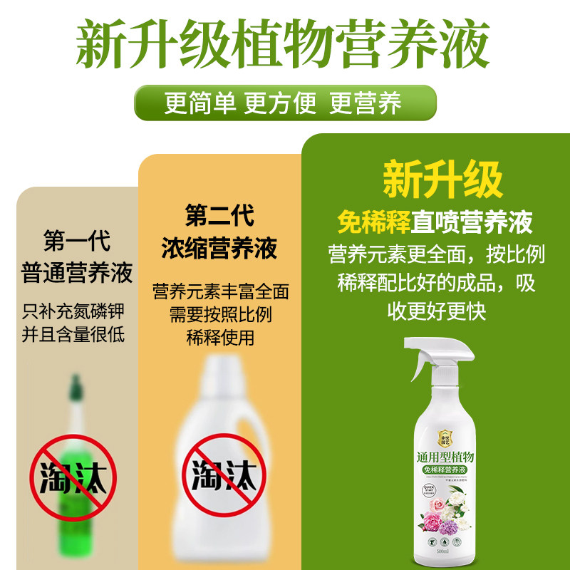 室内盆栽植物营养液免稀释通用型叶面肥喷施花卉绿植花草养花肥,淘宝优惠券,粉丝福利购,淘宝优惠卷