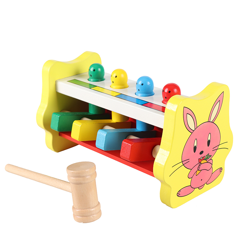 幼得乐儿童敲打台击桩乐锤盒打击飞人游戏宝宝早教教具益智力玩具,淘宝优惠券,粉丝福利购,淘宝优惠卷