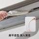 Air conditioning cleaning brush double-ended fan gap brush