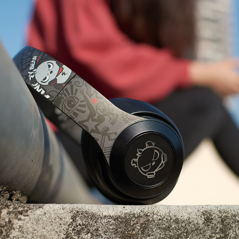 sony头戴式无线新款有线两用竞耳麦 厚盈影音蓝牙耳机