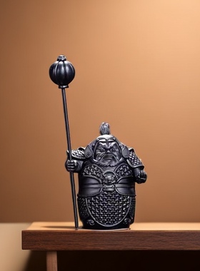 哼哈二将摆件雕像树脂