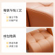 Italian universal wheel living room home small stool high-end pulley silent small bench sofa stool back chair