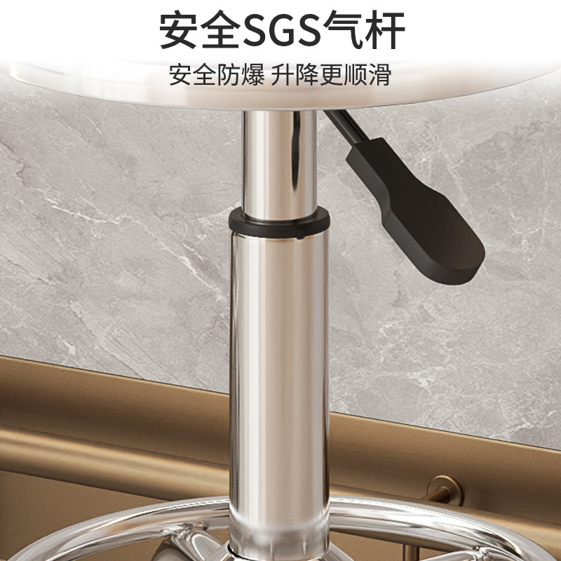 美容凳子滑轮理发店椅美容院专用大工凳升降转椅圆凳美发美甲椅子,淘宝优惠券,粉丝福利购,淘宝优惠卷