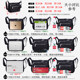 Large capacity women's casual style waterproof multi-compartment shoulder bag