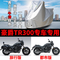 Baron TR300 Motorcycle Special rain-proof sunscreen thickened sunshade anti-dust oxford clover hood car cover