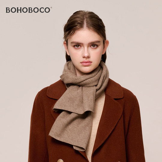 100% Cashmere Scarf Women's Winter Warm Gift Box