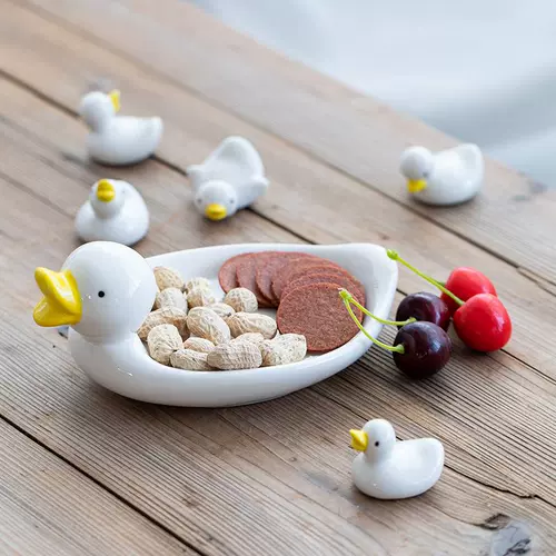 Керамический палочки для еды держатель утка костюм для переправошкового шлепа