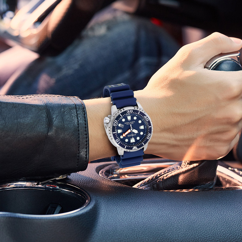 citizen /西铁城男光动能运动休闲 kuajing海外日韩腕表