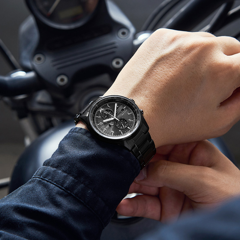 citizen /西铁城光动能日期男表 kuajing海外日韩腕表